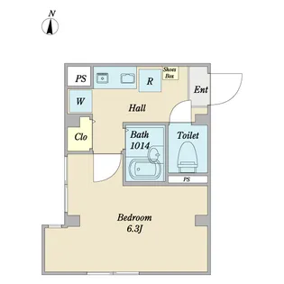 MusashiUrawaPlazaC【3階】の間取り