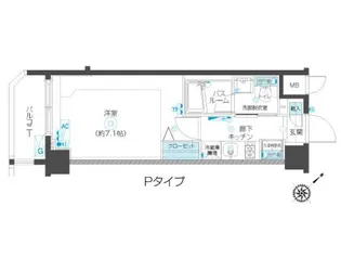 フェニックス練馬桜台【4階】の間取り