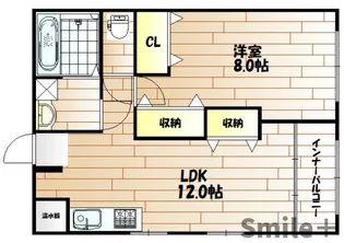 佳月堂マンション【2階】の間取り