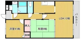 アビコOFK【2階】の間取り