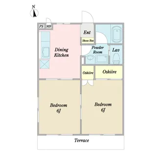テネレッツァ【1階】の間取り