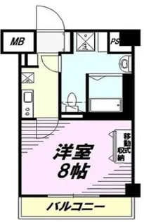 ライジングプレイス八王子みなみ野【2階】の間取り