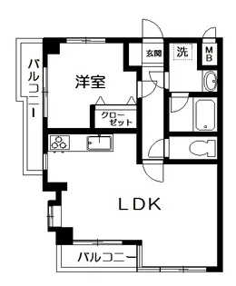 ライオンズマンション大泉学園第5【2階】の間取り