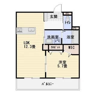 アントラN【3階】の間取り