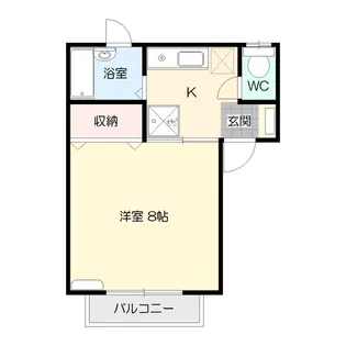 メイプルハウス【2階】の間取り