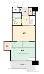 第壱六ユーセードムス南浦和【2階】の間取り