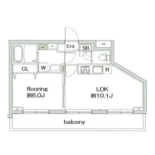 グランヴァン西馬込III【5階】の間取り