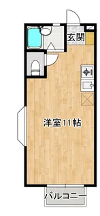 bellel石堂【1階】の間取り