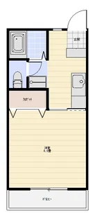 アネックスC【1階】の間取り