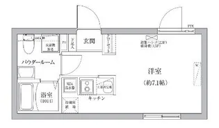 ベルシードステアー町屋【1階】の間取り