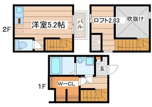 ラ・カーサ イズミの間取り