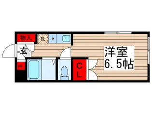 プチレジョンすみれ【1階】の間取り