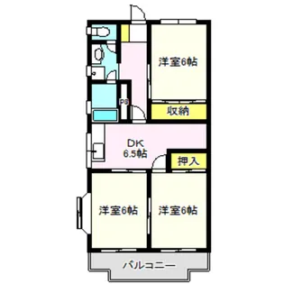 堤マンション【2階】の間取り