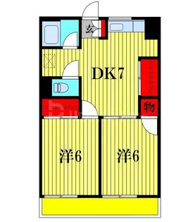 渡来ビル【2階】の間取り