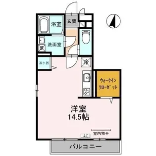 フローラ【3階】の間取り