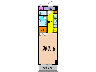 カーマ エスパッソ【9階】の間取り