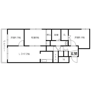 サントピア表参道【4階】の間取り