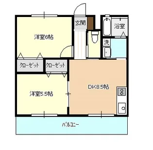 Grazie諫早【2階】の間取り