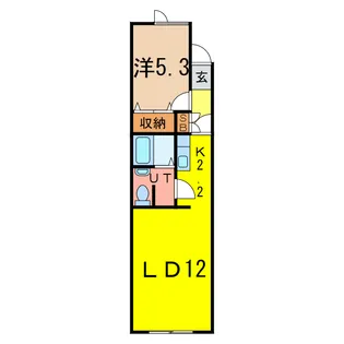Mメゾン【2階】の間取り