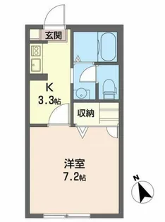 ローズガーデン【1階】の間取り
