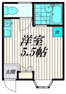 リバーハウス【1階】の間取り