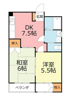 ハウゼー大久保【3階】の間取り