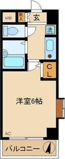 グローリーハイツ【3階】の間取り