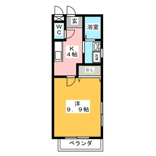 Ciel Claire【3階】の間取り