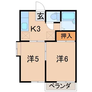 ラ・ネージュ【2階】の間取り
