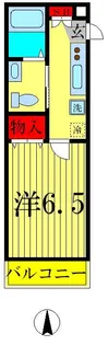 ヒューマンパレス南流山V A棟【1階】の間取り