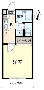 アーバン桜ヶ丘【2階】の間取り