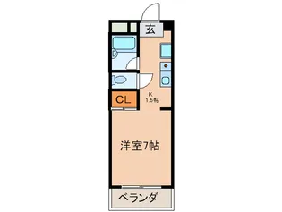 ヤマヨシマンション【2階】の間取り