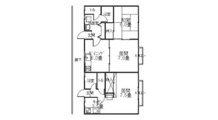 蔵夢館2(クラムメゾン2)【2階】の間取り