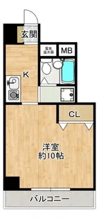 ピアシティ三田【9階】の間取り