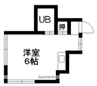ブルースカイ1号館【2階】の間取り