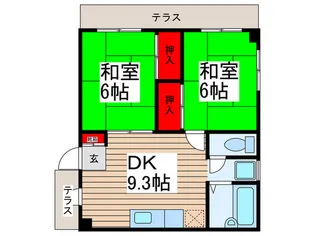 第2豊栄ビル【1階】の間取り