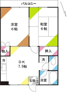 S.ヴィラコレット【2階】の間取り
