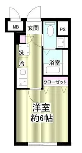 notice椎名町【2階】の間取り