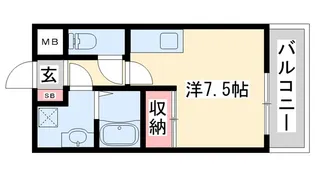 PineOne【2階】の間取り