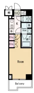 ルーブル蓮根【6階】の間取り