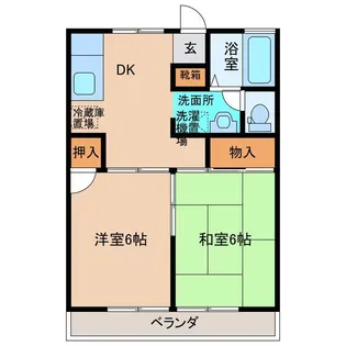リファインドハウス【2階】の間取り