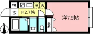 マストライフ経堂【2階】の間取り