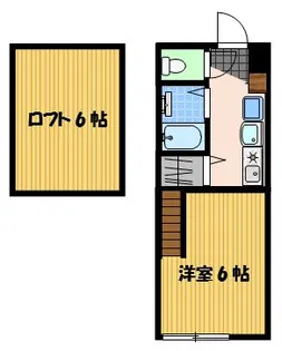 リバーガーデンOKA【1階】の間取り