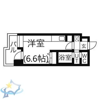 ラヴィータ410【2階】の間取り