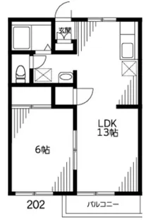 ベルハイム【2階】の間取り