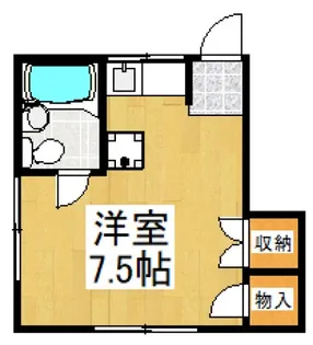コーポMAKI【2階】の間取り