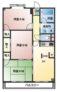 K・Kビル【2階】の間取り