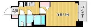 プレサンス難波フィールド【11階】の間取り