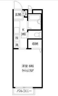 ハイツブリリアンIV【2階】の間取り