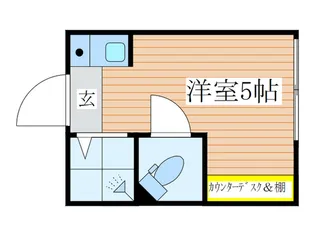 南大泉テラスハウス【1階】の間取り